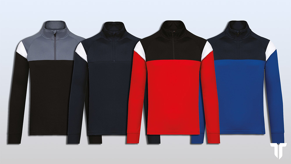 Sportovní mikina 1:4 zip 02